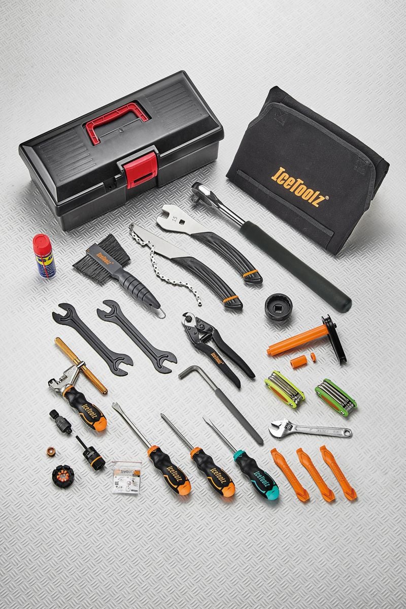 IceToolz 85A7 Pro Shop Mechanic Tool Kit